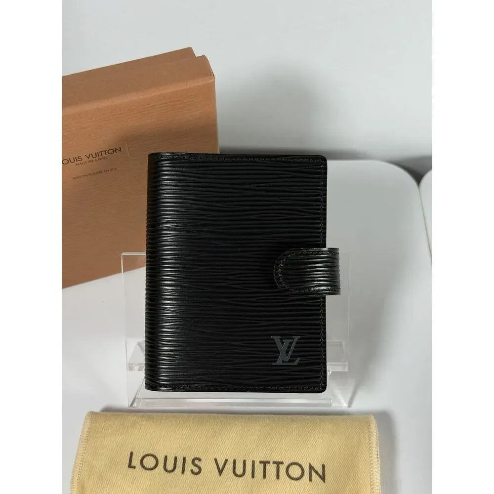 LOUIS VUITTON card case / notebook- Address Book cover 0030